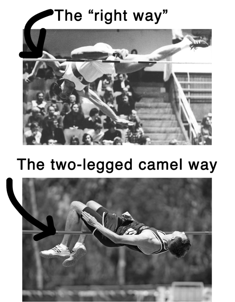 You’re not a two-legged camel you’re just different